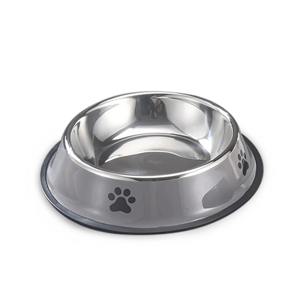 Stainless Steel Pet Bowl Cat  Dog Food Bowl Multi-Specification Anti-fall Food Bowl Food Bowl Feeding Pet Supplies 16 To 22 Cm