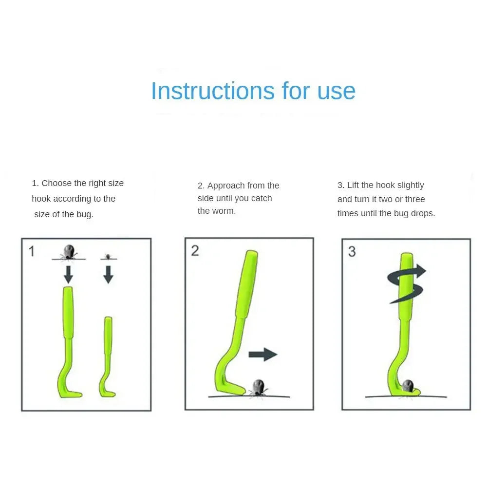 Loppbortagare Set - 3 Storlekar för Säker Borttagning av Loppor & Fästingar