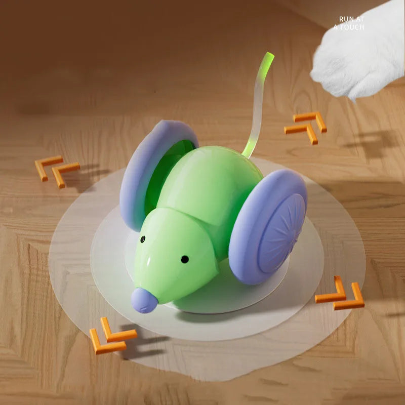 Elektrisk Musleksak för Katt - Uppladdningsbar Automatisk Leksak