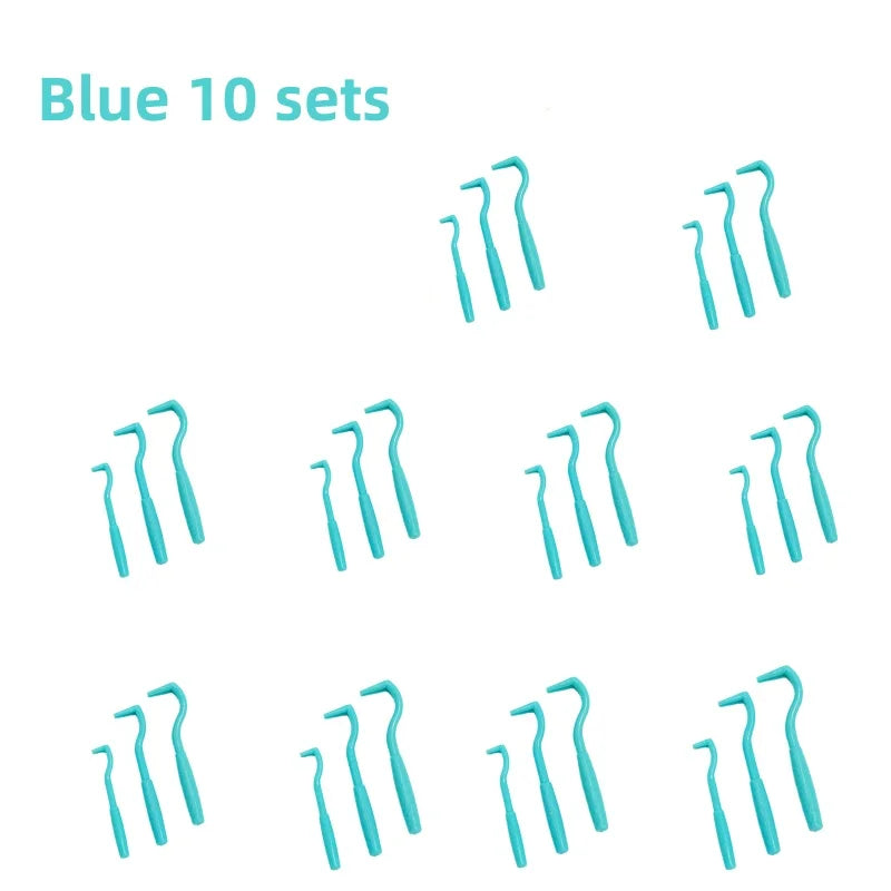 Loppbortagare Set - 3 Storlekar för Säker Borttagning av Loppor & Fästingar