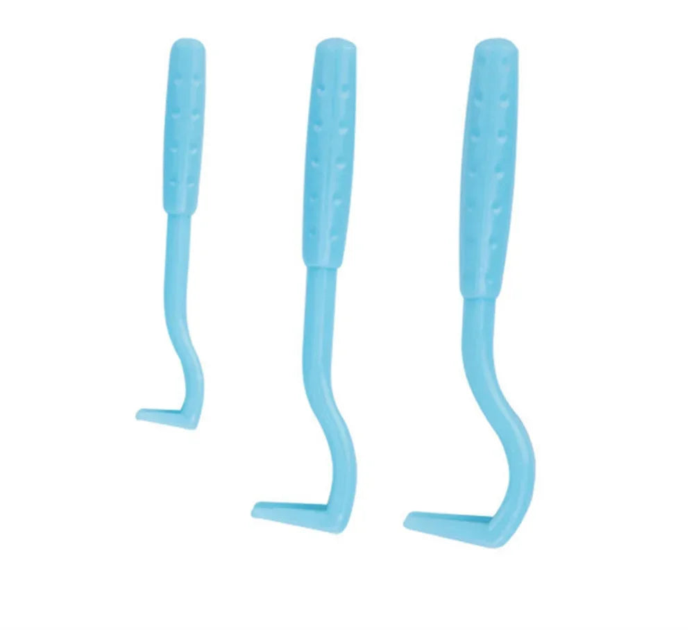 Loppbortagare Set - 3 Storlekar för Säker Borttagning av Loppor & Fästingar